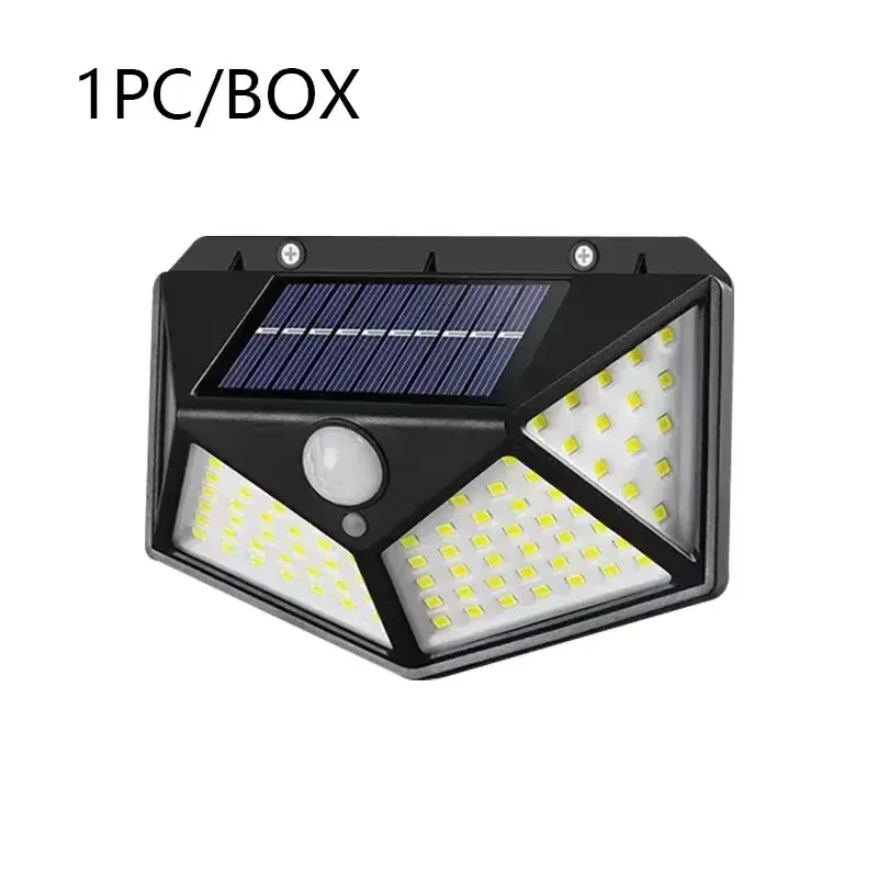 Lampe solaire multifonctionnelle d'extérieur pour jardin, éclairage LED solaire étanche avec détecteur de mouvement 8