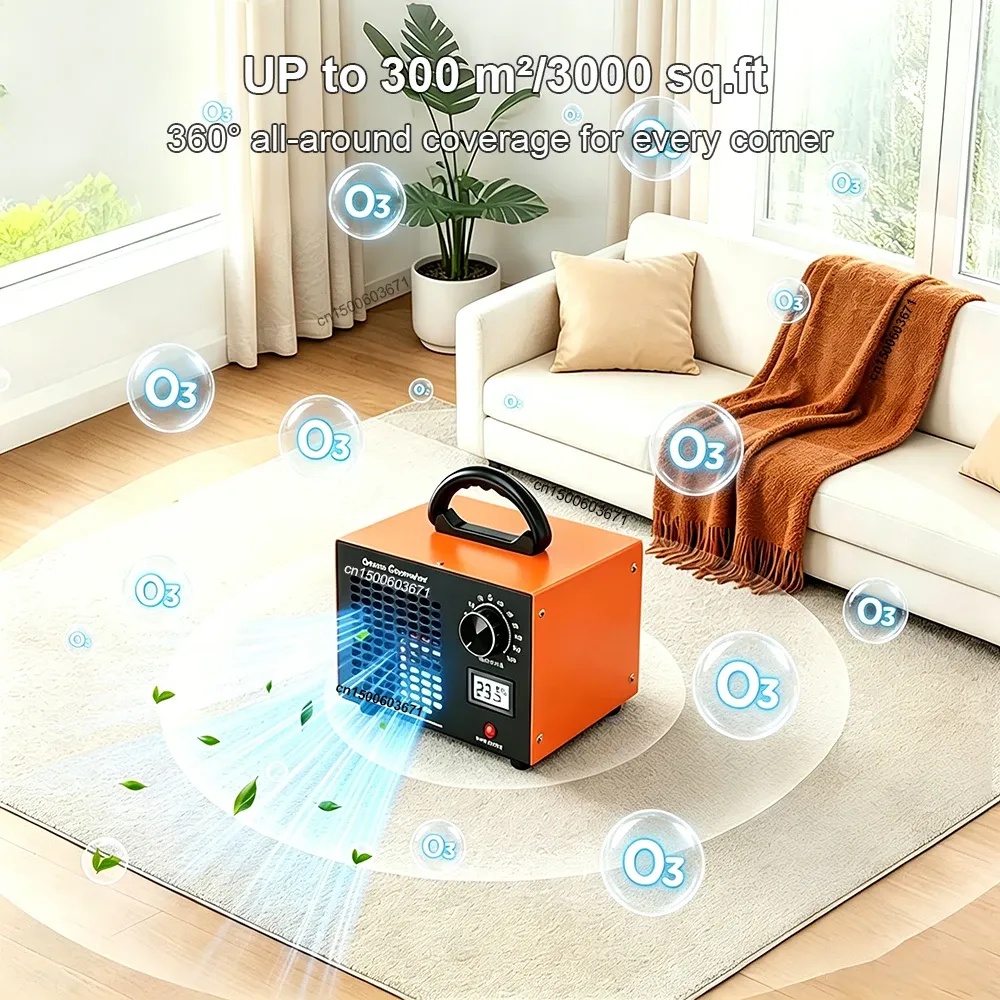 Design compact du générateur d'ozone portable