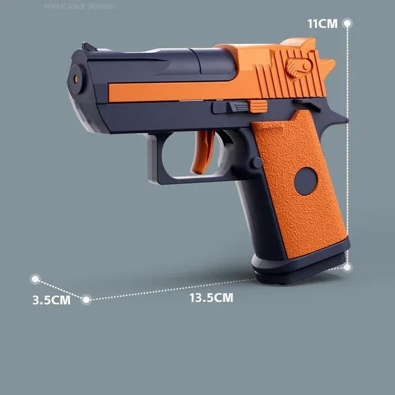 Mini pistolet à eau mécanique à tir continu 6