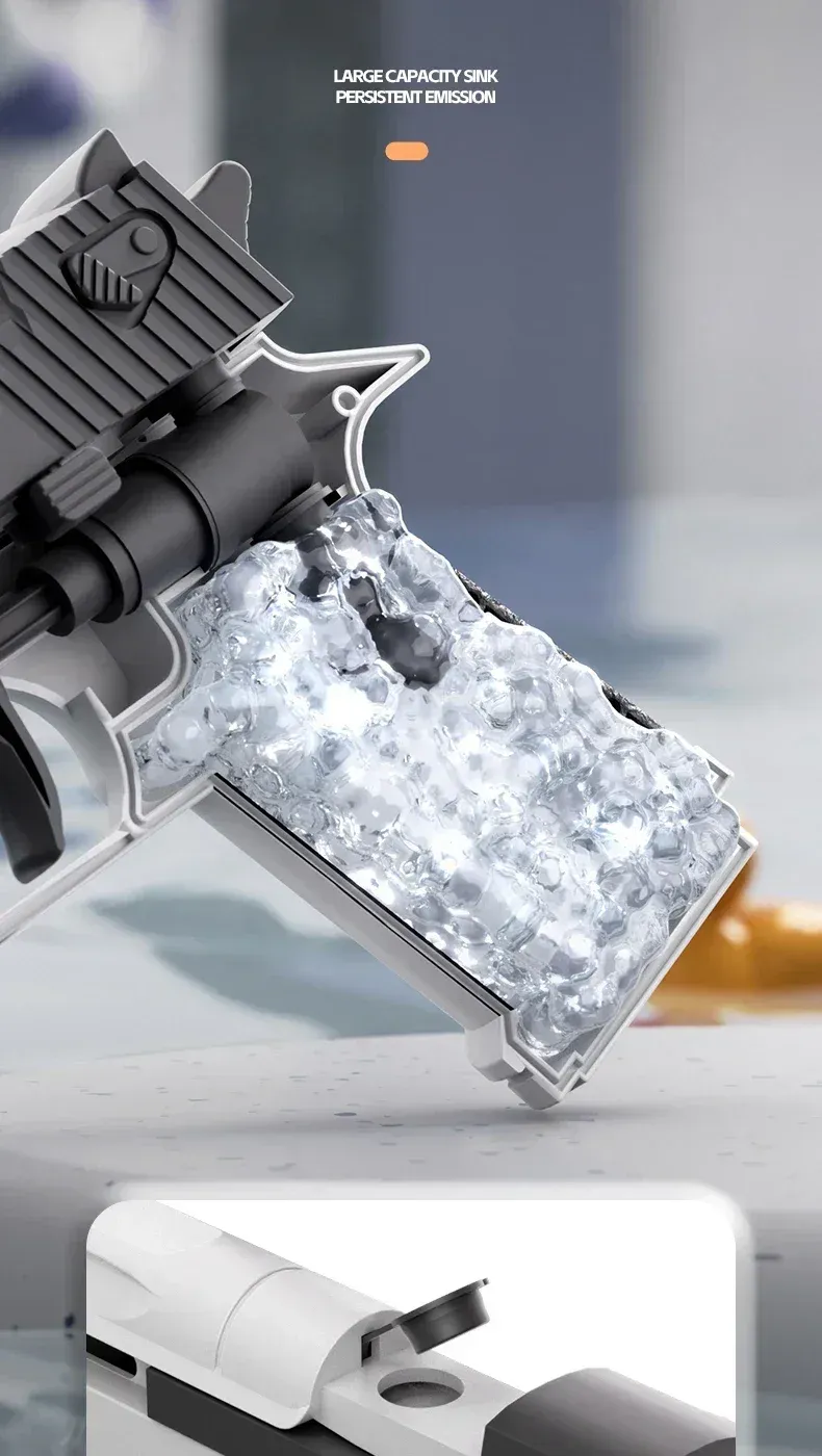 Mini pistolet à eau mécanique à tir continu, vue 5
