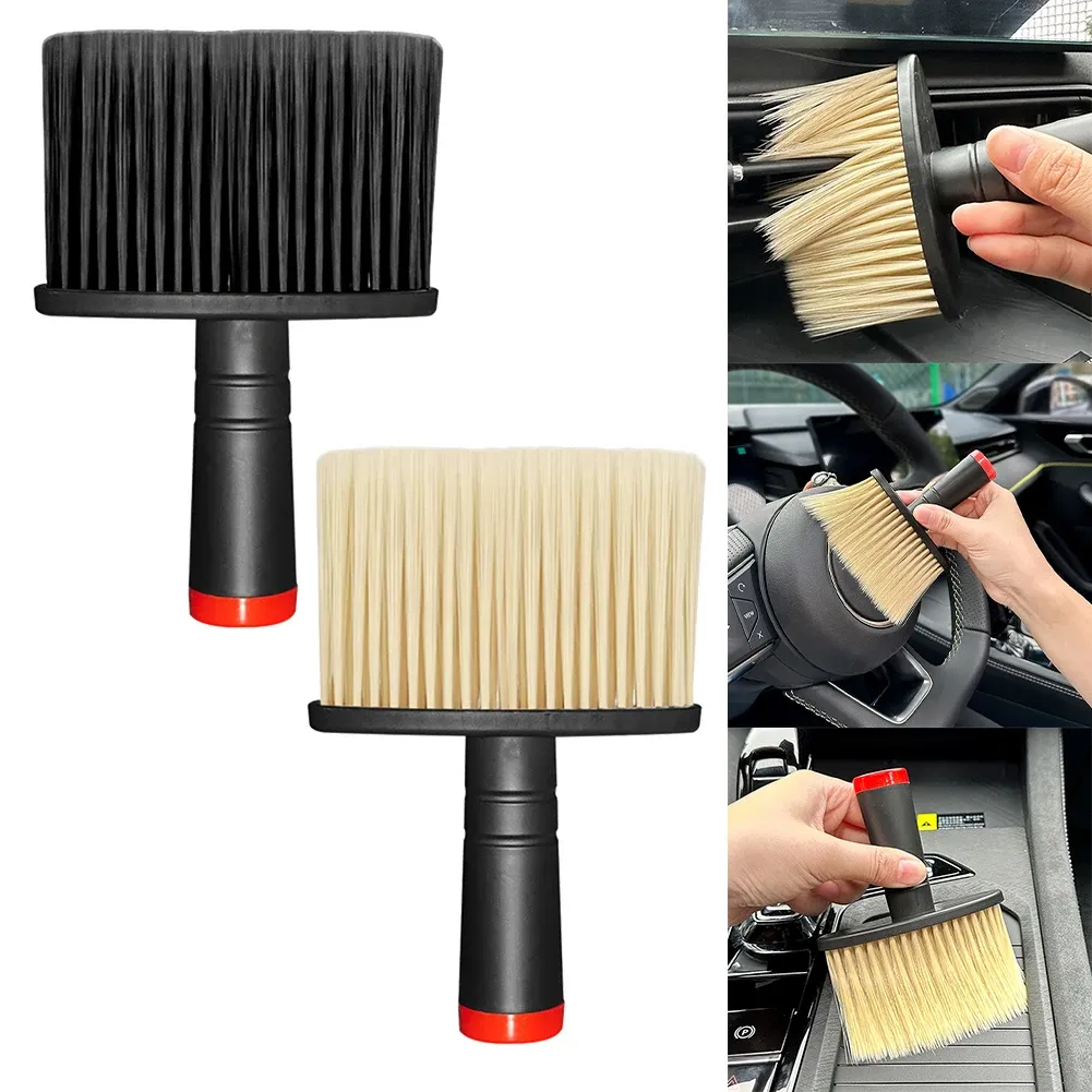 Brosse de détail de voiture, vue de présentation