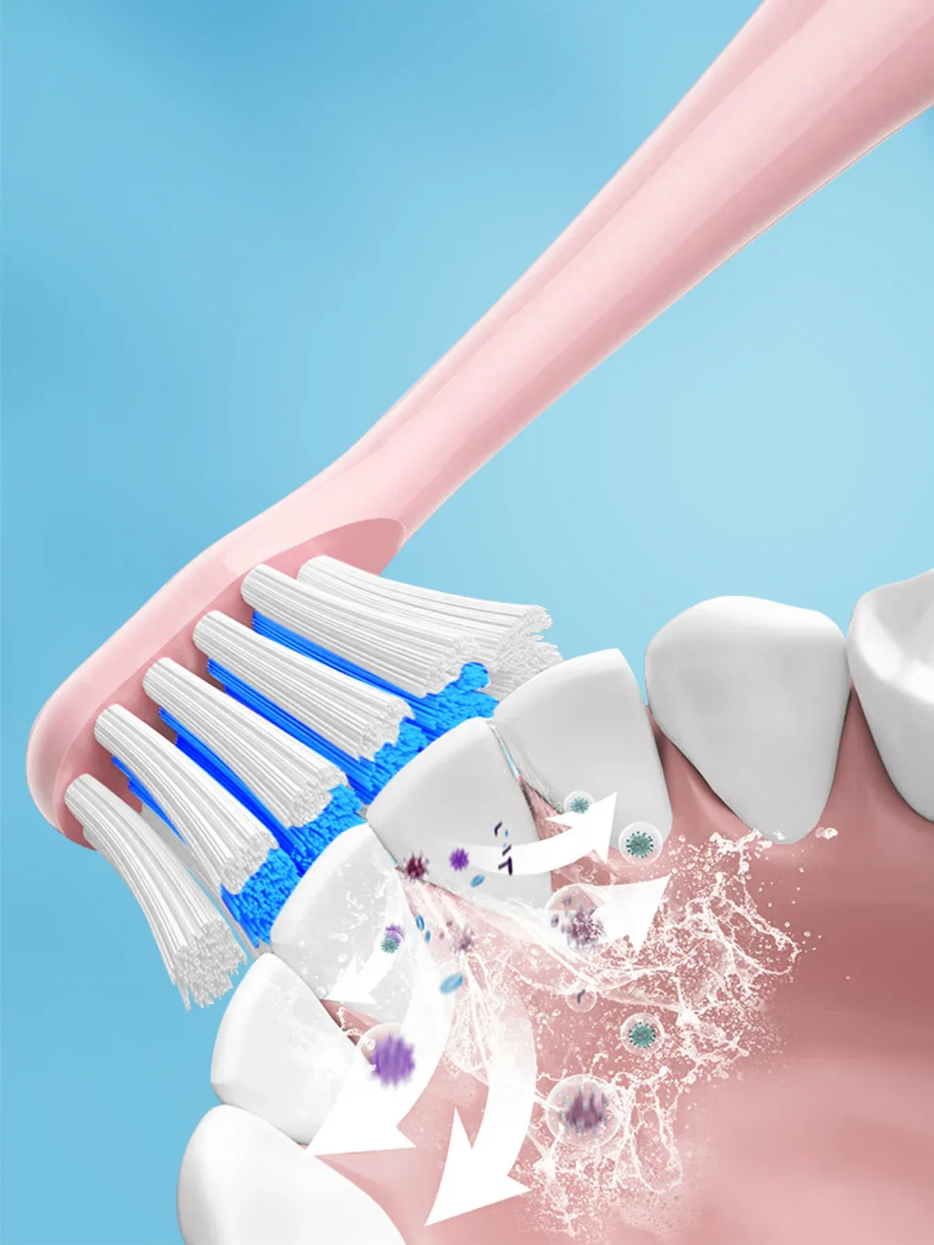 Brosse à dents enfant, finition soignée
