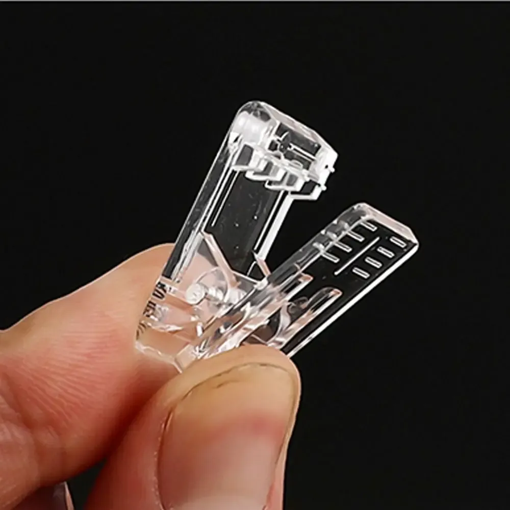 Lot de 30 clips muraux auto-adhésifs transparents en acrylique pour tapisserie et affiches photo 5