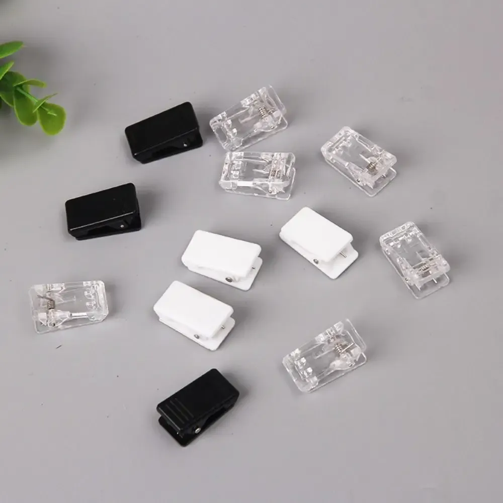 Clips muraux transparents en acrylique pour affiches et photos