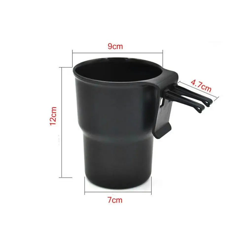 Boîte de rangement multifonctionnelle pour voiture avec porte-gobelet, support smartphone et poubelle 6