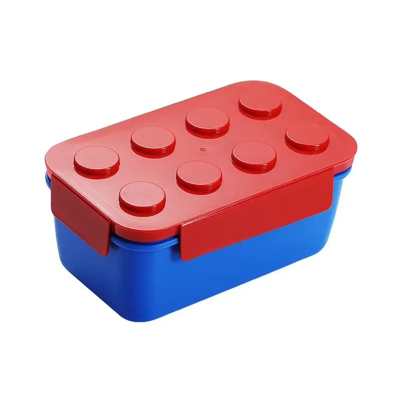 Boîte à déjeuner portable 1050/1300 ml, boîte à bento modulable pour enfants et étudiants, récipient alimentaire pour salades de fruits, kit de pique-nique, vaisselle de cuisine 4