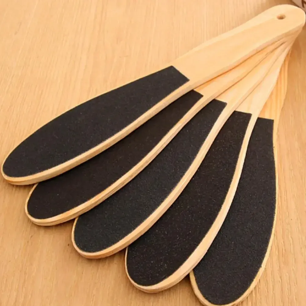Lime professionnelle double face pour pieds en bois, râpe à callosités pour pédicure, éliminant la peau dure et épaisse - Image 1