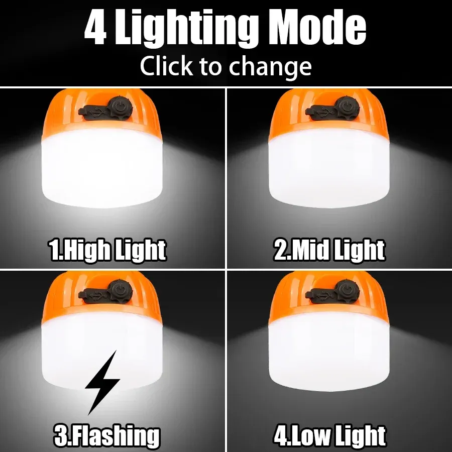 Détail de la lanterne LED