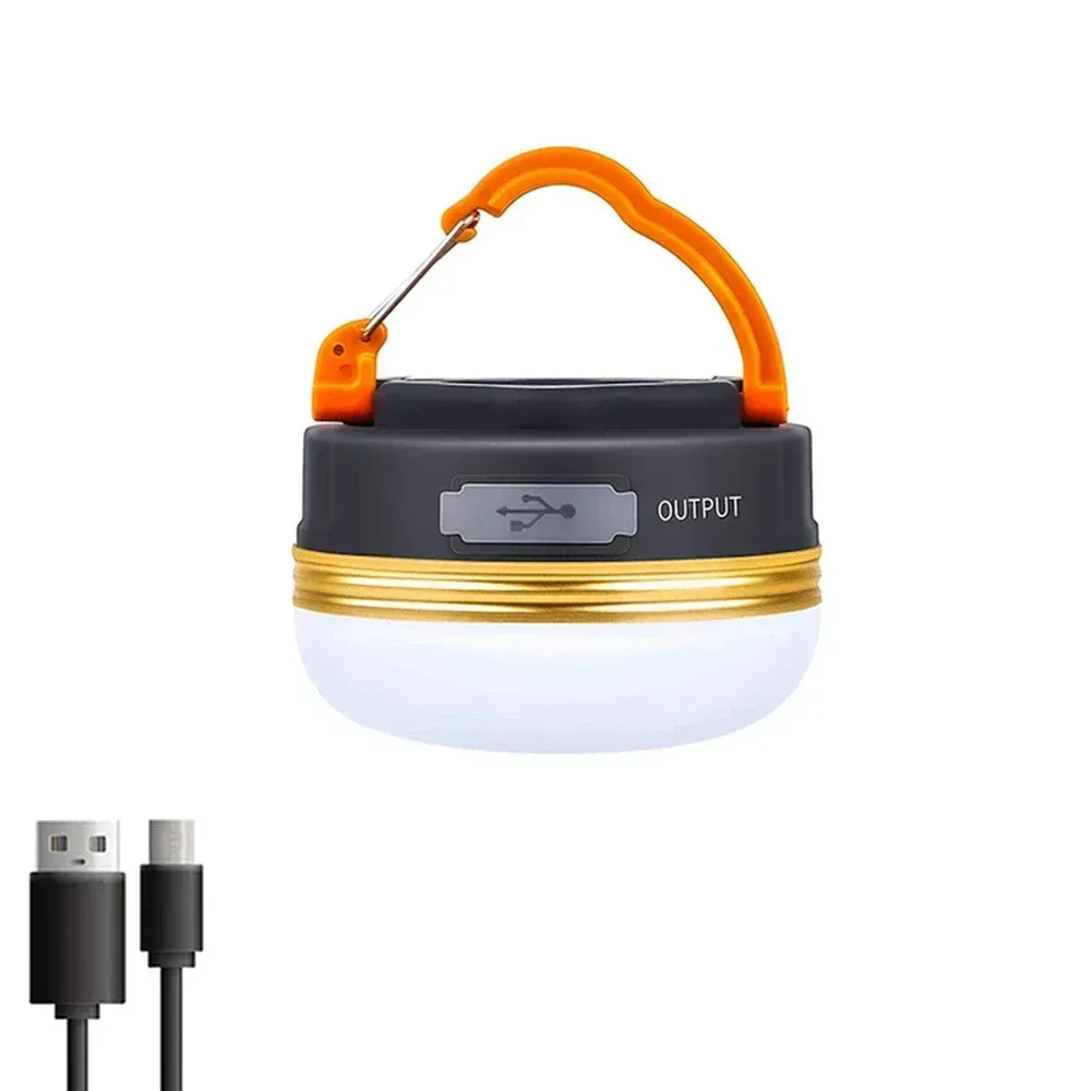 Lanterne de camping LED 500 W rechargeable par USB avec affichage de puissance, lampe portable et lumière de secours pour la pêche en plein air 10