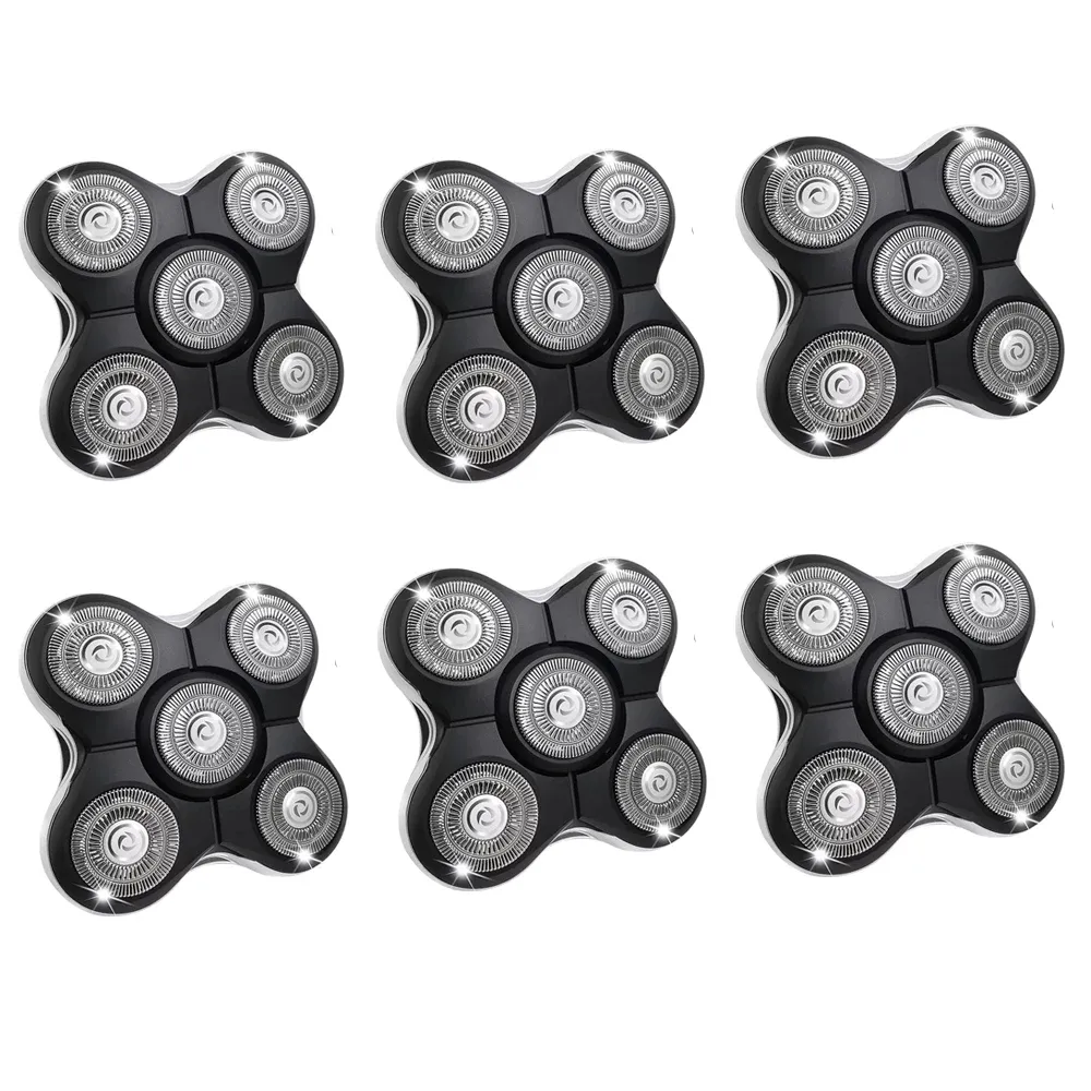 Têtes de rechange compatibles rasoirs Balder XR7000, XR1500 et XR5 : rasage électrique pour hommes chauves (lot de 1, 2, 3 ou 6) 10