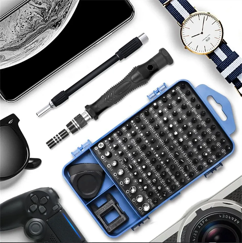 Kit de tournevis de précision, vue d'ensemble