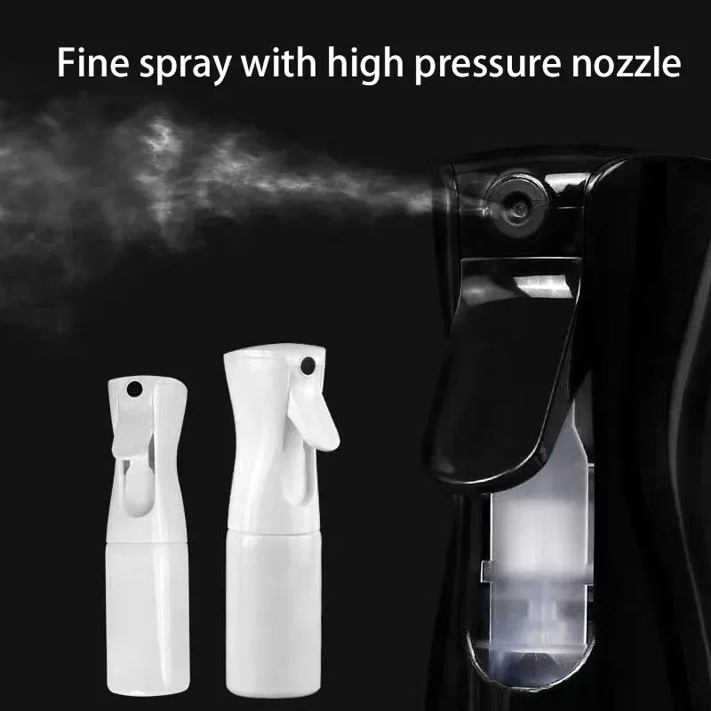 Bouteille de pulvérisation à brume fine 200 ml / 300 ml pour cheveux, alcool et maquillage