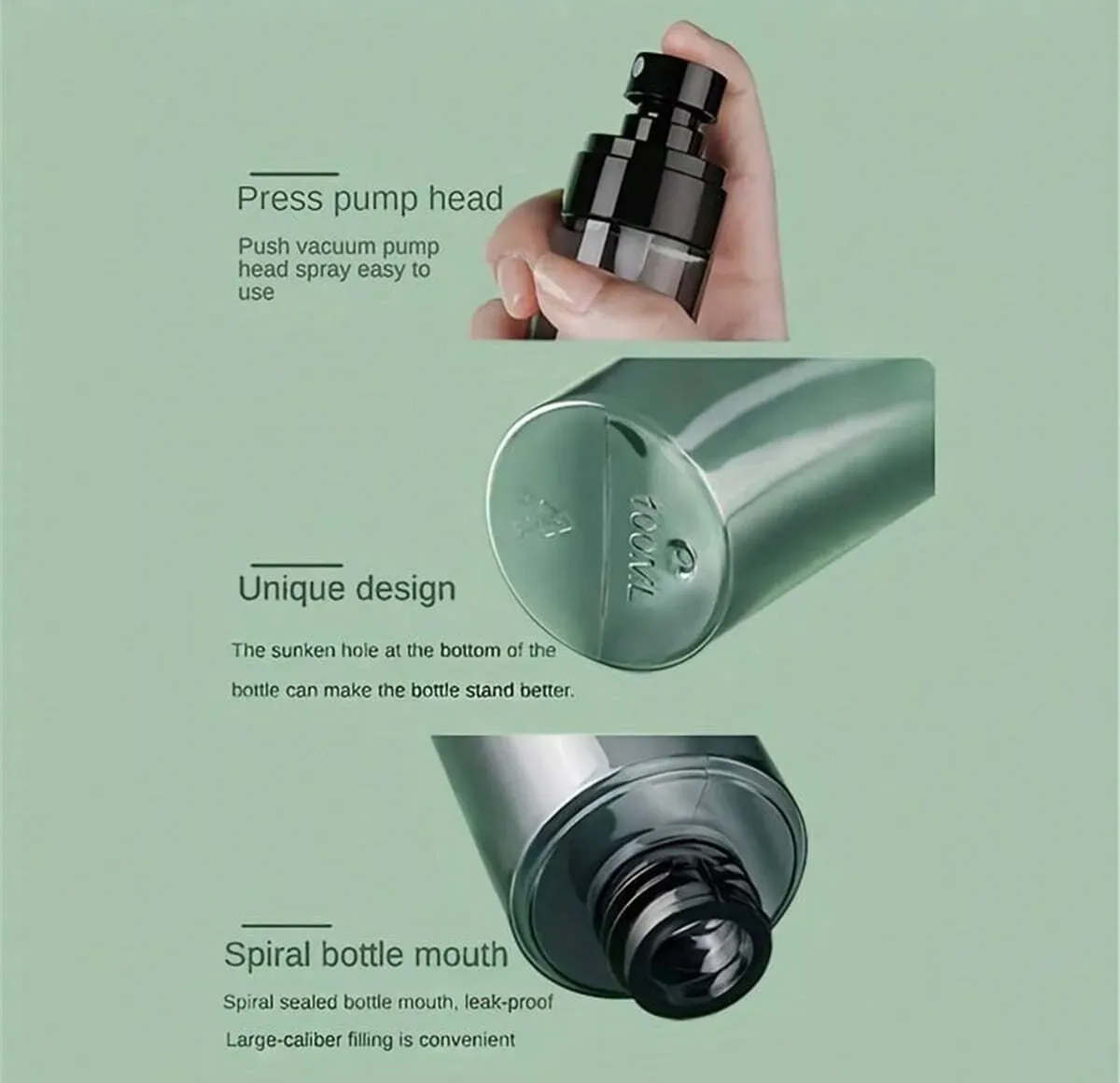 Bouteille de pulvérisation portable à usage quotidien