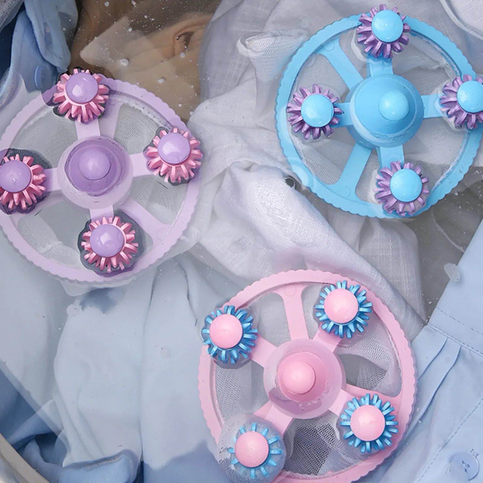 Détail de l'attrape-peluches pour machine à laver