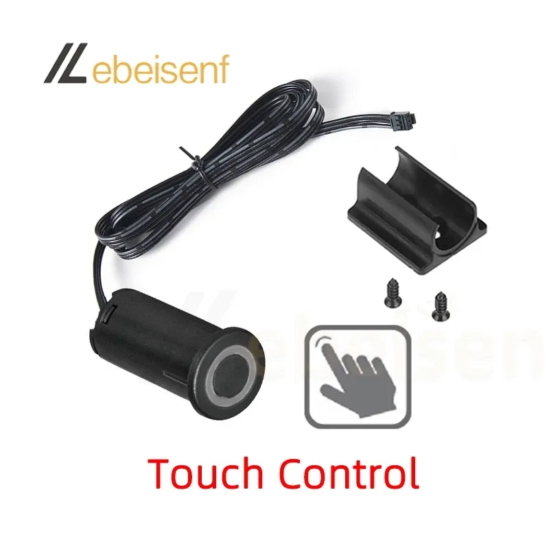 Interrupteur tactile à capteur de mouvement, 5 A, 12 V-24 V, détection infrarouge par mouvement de la main, éclairage LED intelligent pour placard et armoire 10