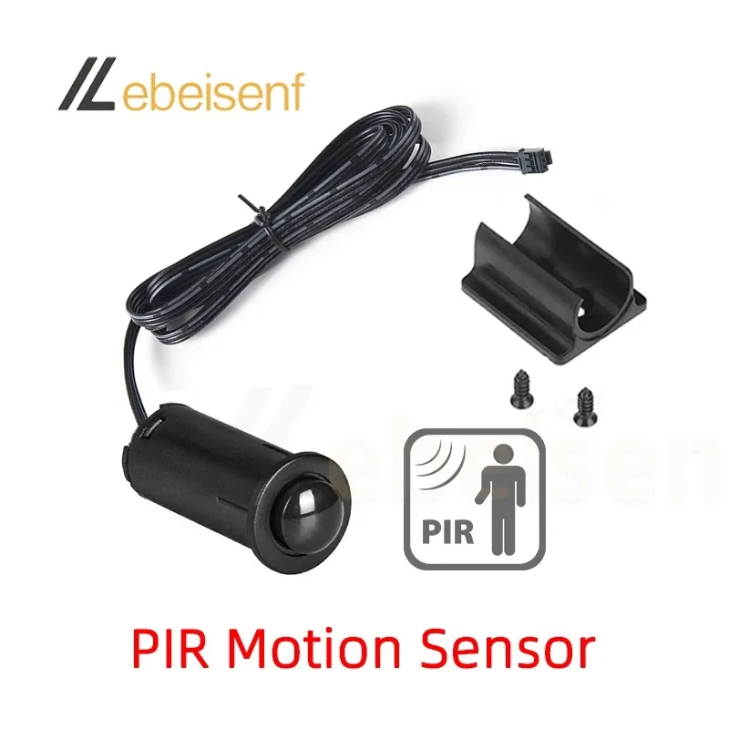 Interrupteur tactile à capteur de mouvement, 5 A, 12 V-24 V, détection infrarouge par mouvement de la main, éclairage LED intelligent pour placard et armoire 11