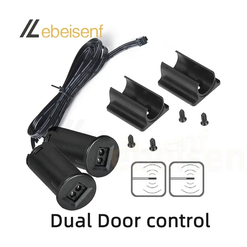 Interrupteur tactile à capteur de mouvement, 5 A, 12 V-24 V, détection infrarouge par mouvement de la main, éclairage LED intelligent pour placard et armoire 8