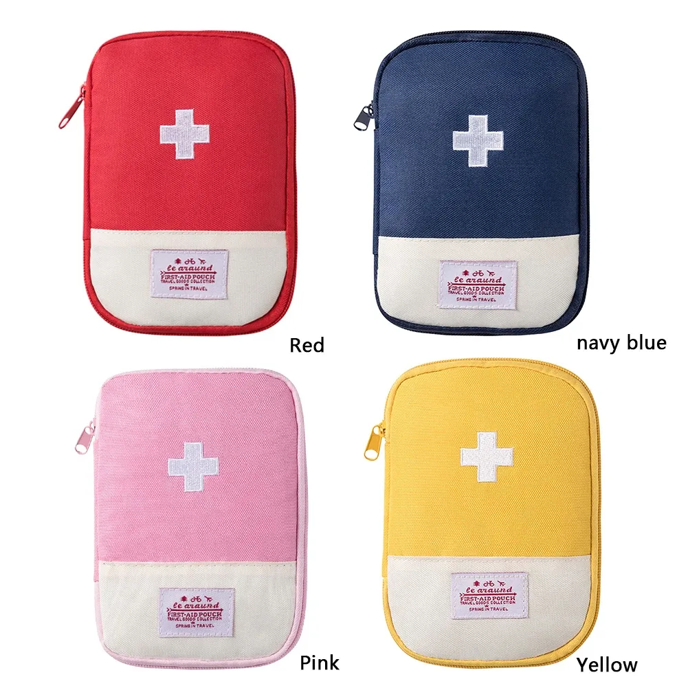 Trousse de premiers soins, détail de la fermeture à glissière