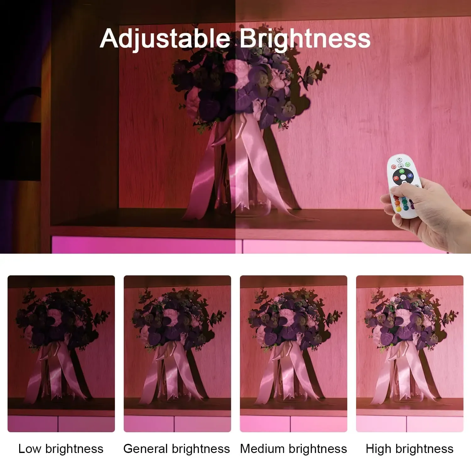 Lampe Coucher de Soleil Intelligente Tuya LED RGB USB avec Projection à Distance, Compatible Smart Life 6
