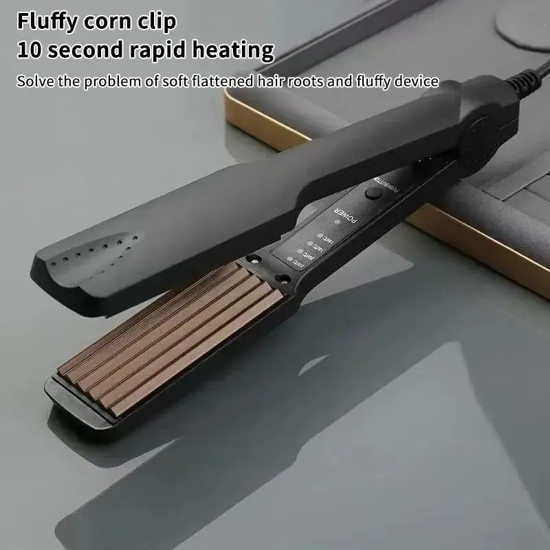 Fer à boucler électrique professionnel en céramique pour ondulations et boucles 8