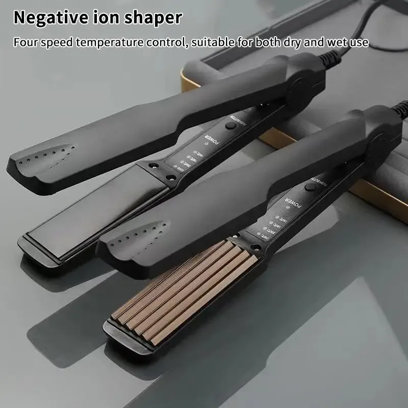 Fer à boucler électrique professionnel en céramique pour ondulations et boucles 7
