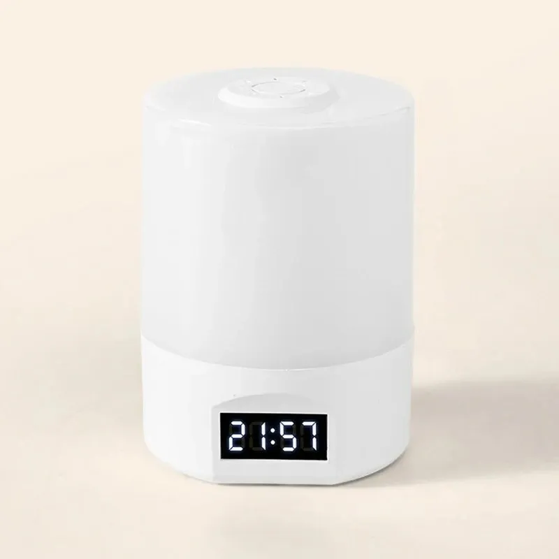Lampe de nuit LED rechargeable à intensité variable et à commande tactile, idéale pour la chambre, le salon ou le bureau, avec une lumière douce et chaleureuse 6