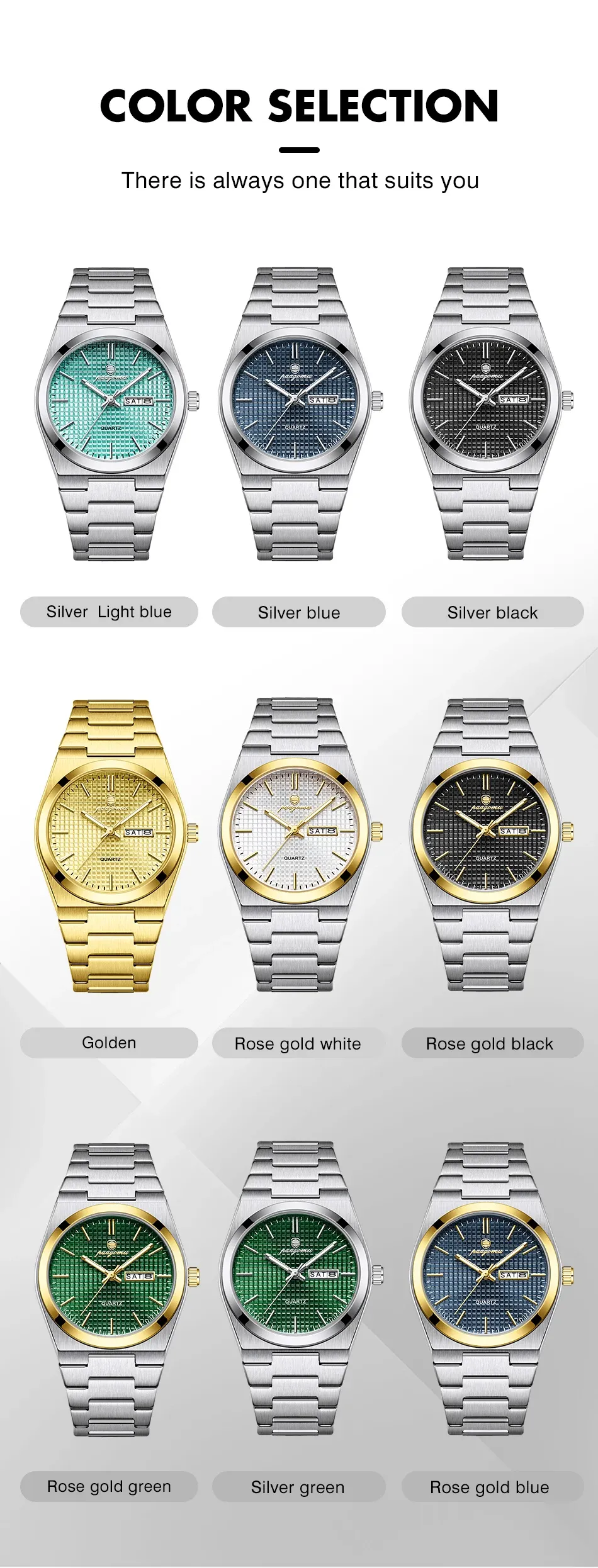 Montre de luxe homme vue de profil