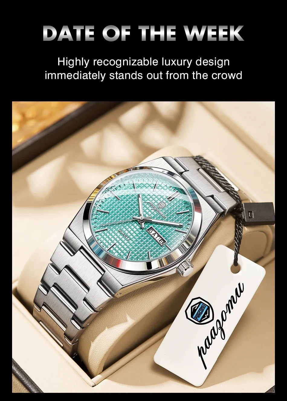 Montre chronographe avec fonction date