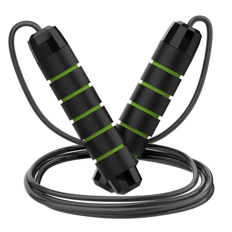 Corde à sauter en fil d'acier réglable, sans enchevêtrement 9