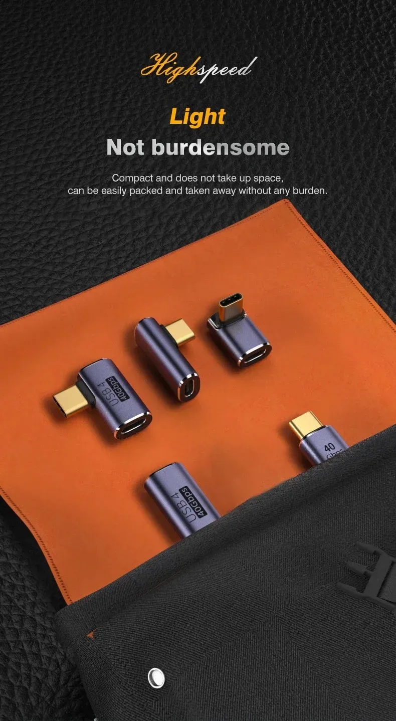 Connexion de l'adaptateur USB-C à un appareil