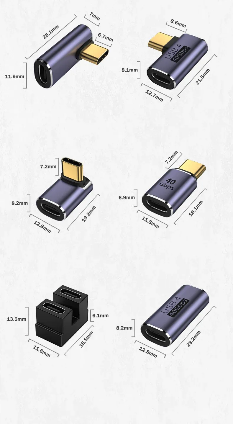 Adaptateur USB-C, présentation complète du produit
