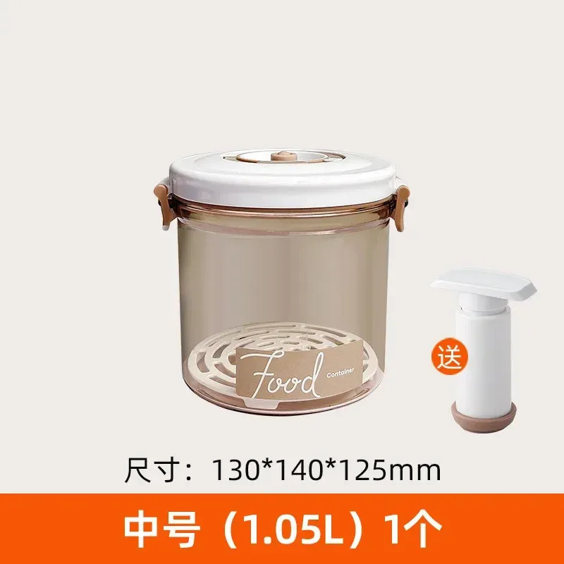 Boîte de conservation sous vide scellée pour céréales, avec récipient égouttant pour réfrigérateur 4