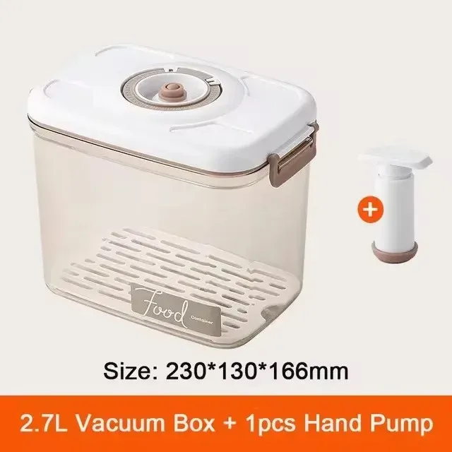 Boîte de conservation sous vide scellée pour céréales, avec récipient égouttant pour réfrigérateur 11