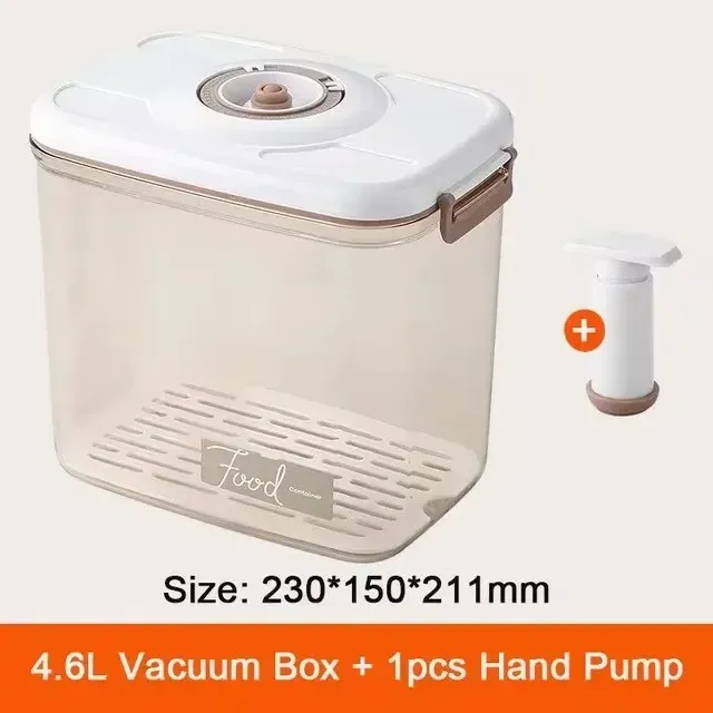Boîte de conservation sous vide scellée pour céréales, avec récipient égouttant pour réfrigérateur 12