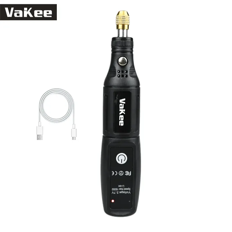 Mini perceuse électrique USB sans fil rechargeable, stylo de gravure, outil rotatif, perceuse à main, mini polisseuse 7