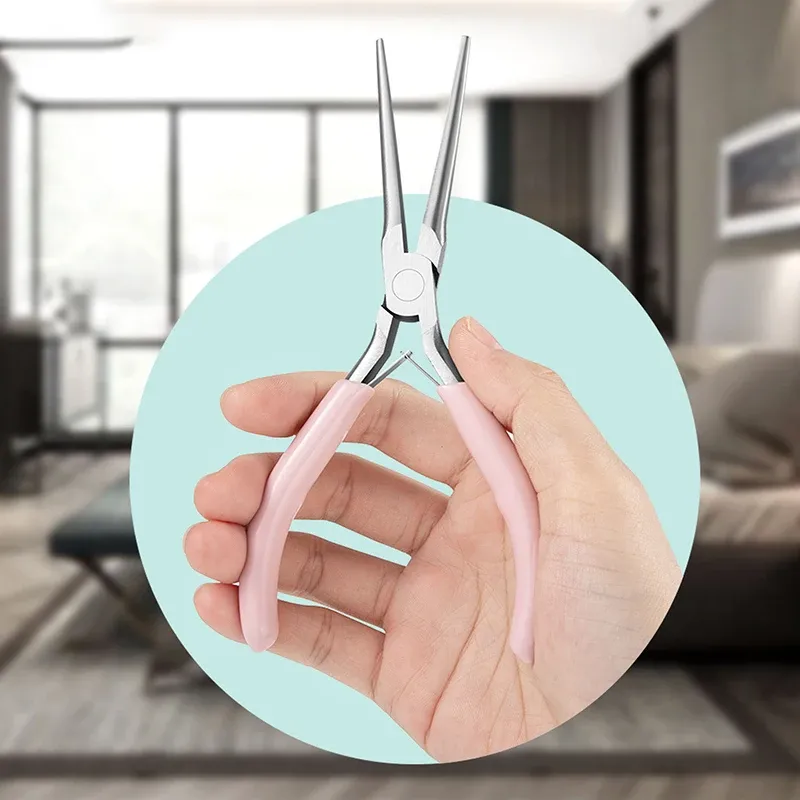 Pince à ongles acrylique courbe C pour extension et façonnage des ongles 4