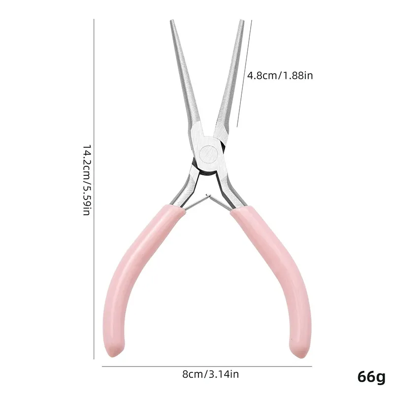 Pince à ongles acrylique courbe C pour extension et façonnage des ongles 6