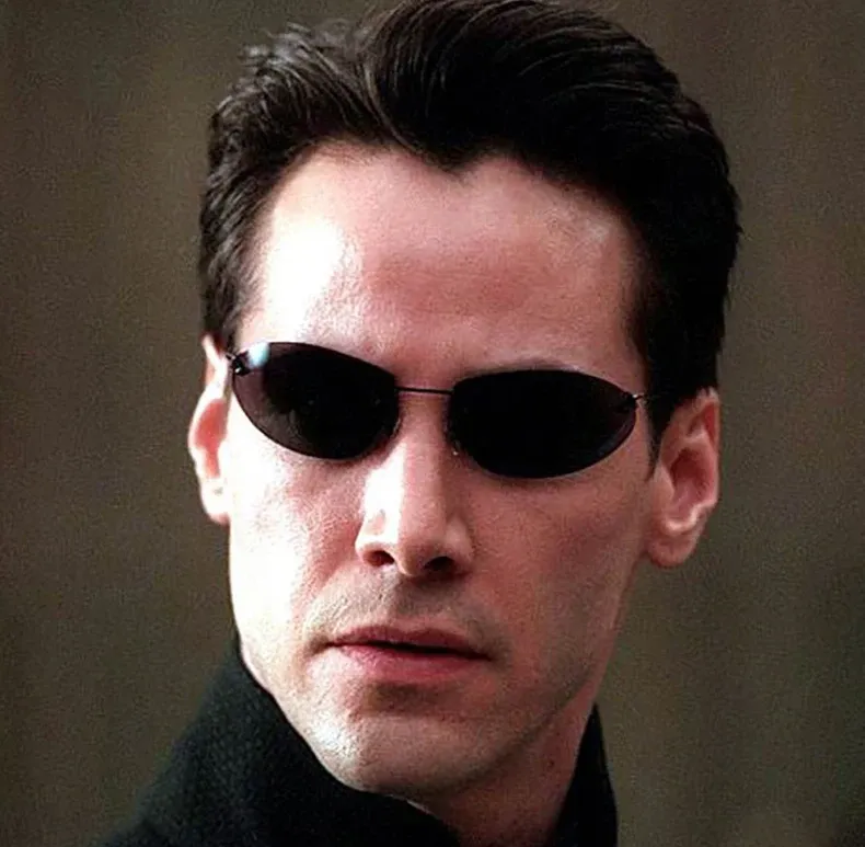 Lunettes de soleil polarisées ultralégères sans monture pour hommes, design de conduite, Cool Matrix Smith Style, mise à niveau 2