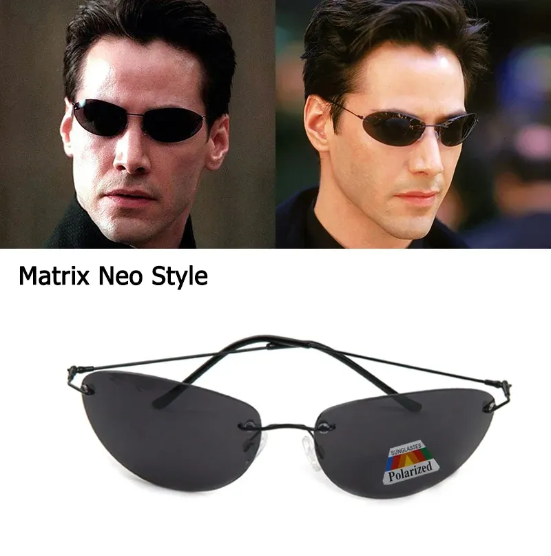 Lunettes de soleil polarisées, vue latérale