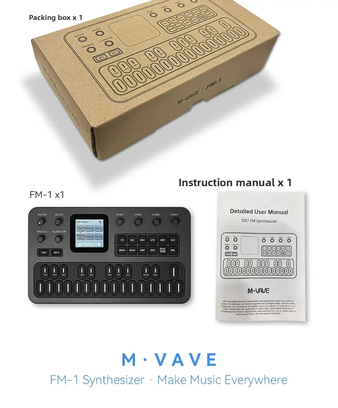 Finitions et détails du FM-1