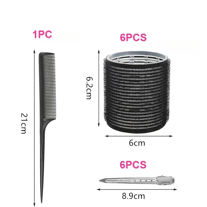 Bigoudis auto-agrippants pour boucles