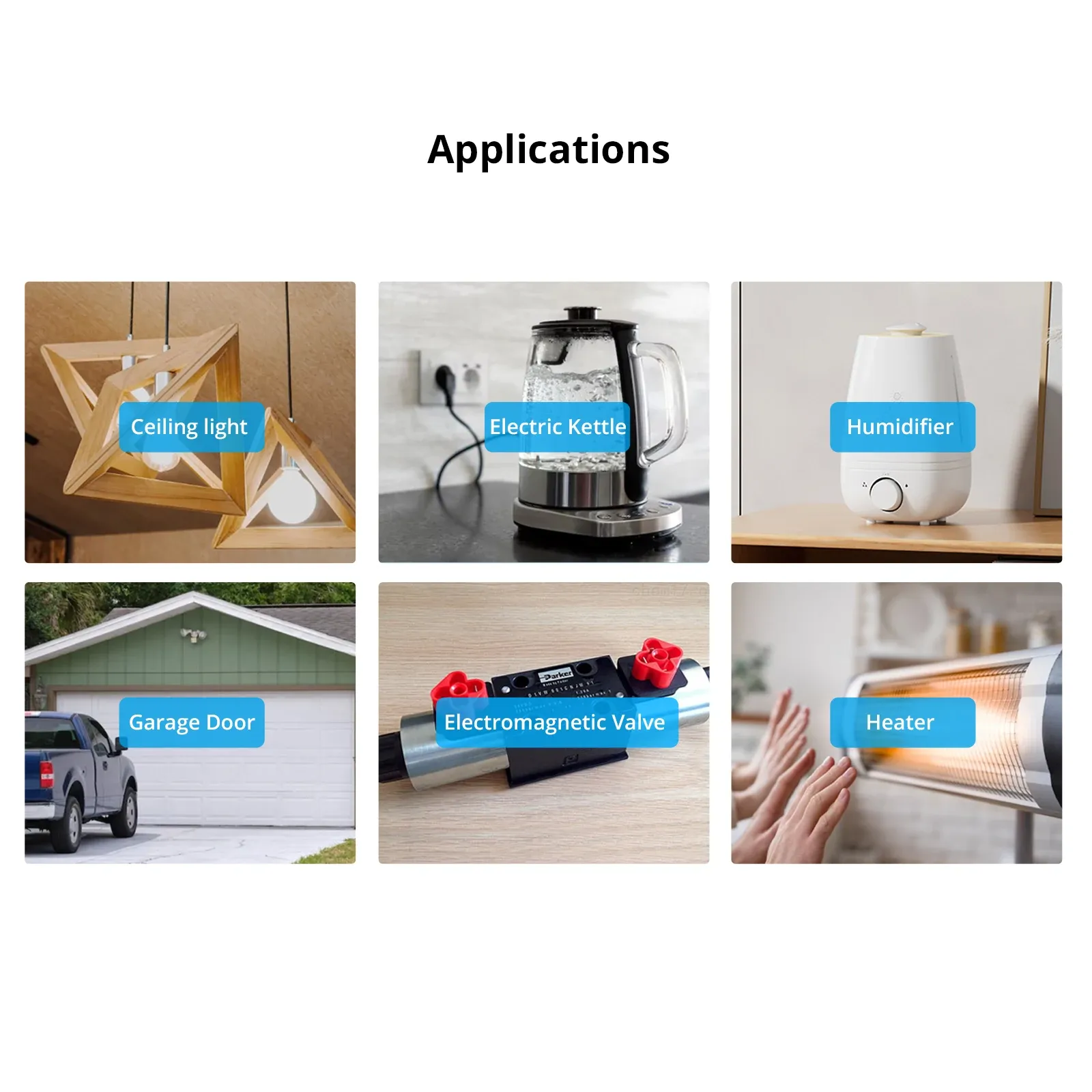 Relais Wi-Fi intelligent SONOFF BASICR4 pour la maison, compatible EWeLink, Alexa, Google Home et Alice 6