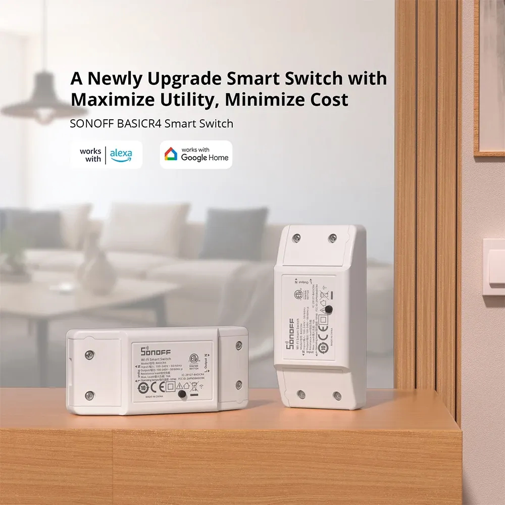 SONOFF BASICR4, vue d'ensemble du relais intelligent Wi-Fi
