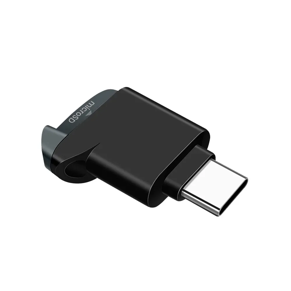Lecteur de carte TF USB-C 2.0 Mini noir pour iPhone 17 et 16 9