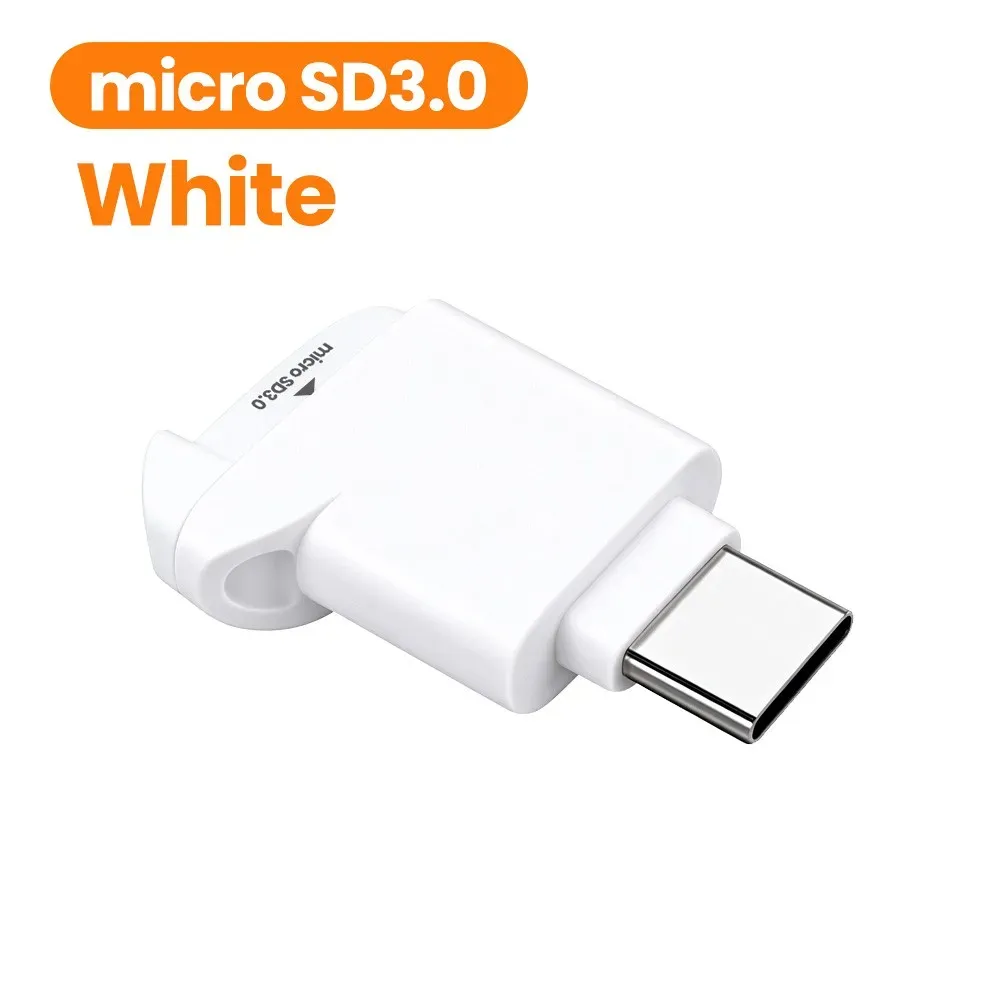 Lecteur de carte TF USB-C 2.0 Mini noir pour iPhone 17 et 16 7