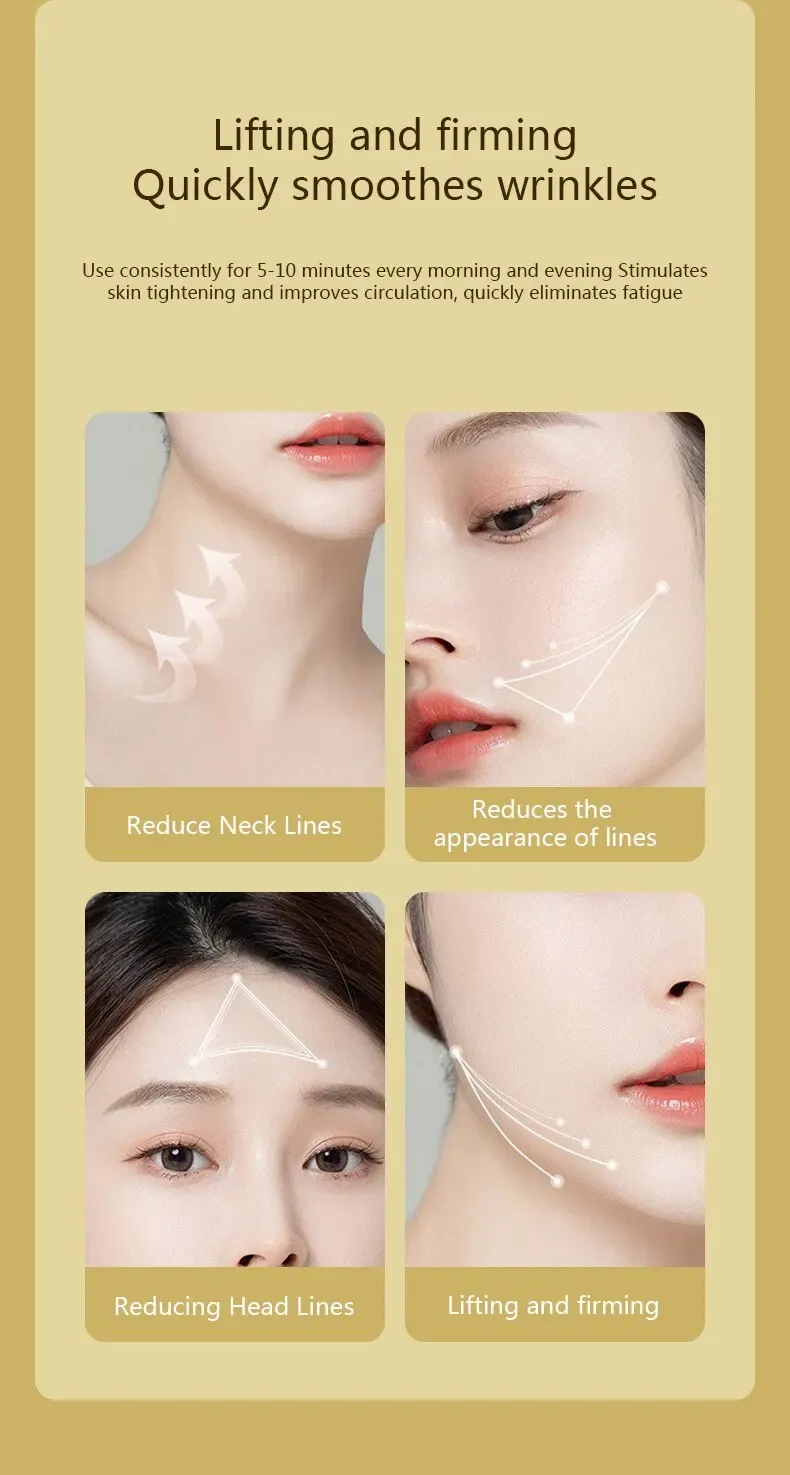 Masseur électrique pour le visage, vue détaillée