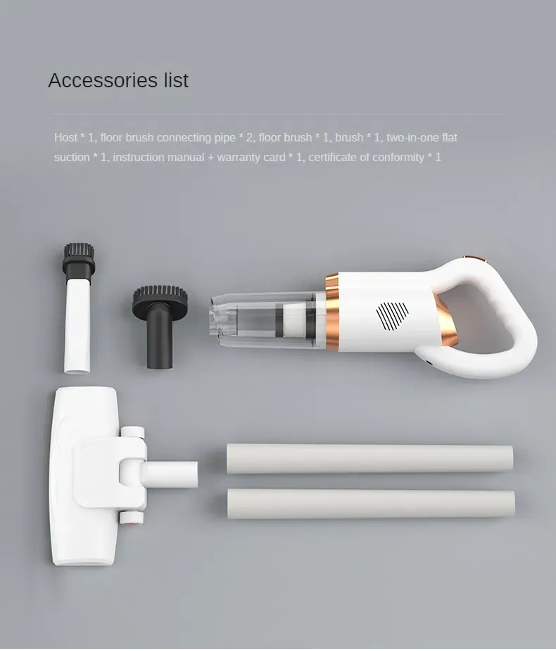 Aspirateur à main sans fil, design