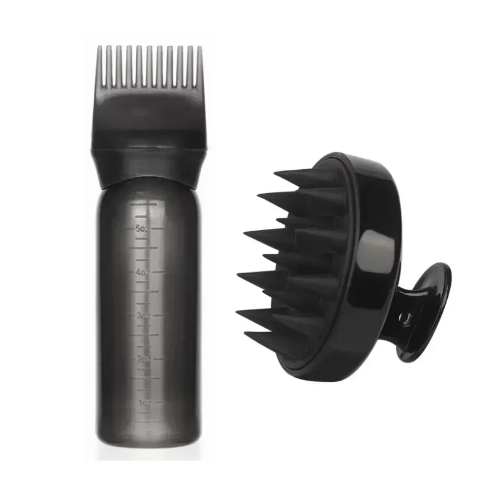 Brosse à shampoing en silicone, vue complémentaire