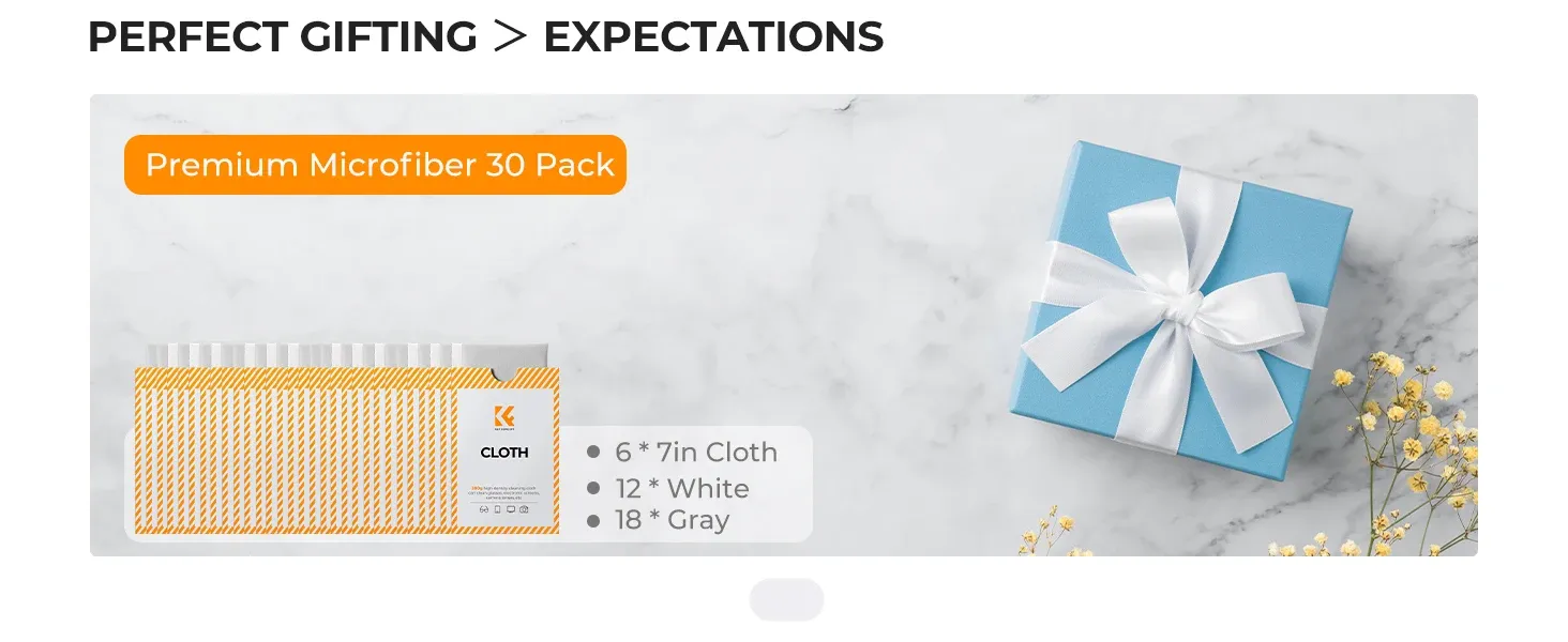 Nettoyage d'un écran avec la microfibre K&F Concept