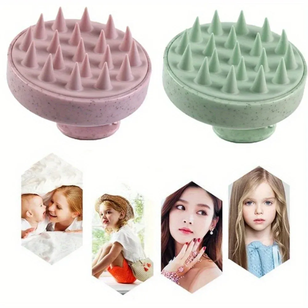 Brosse de massage en silicone, prise en main
